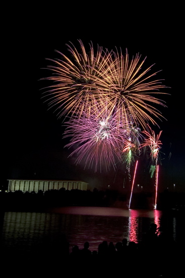 Australia Day Fireworks in Canberra