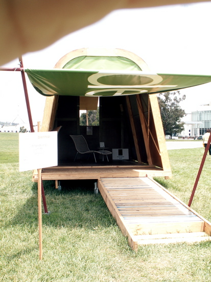 Wooden tent
