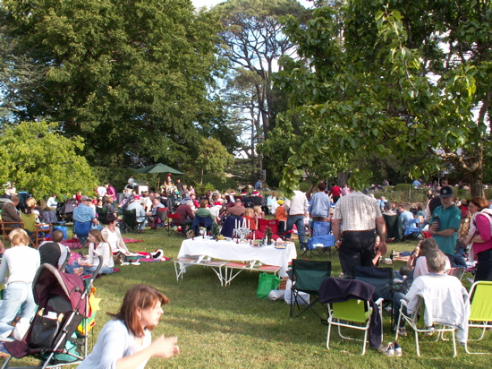 Carols at Lanyon filling up.