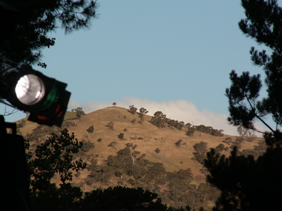 Light on the Hill at Lanyon